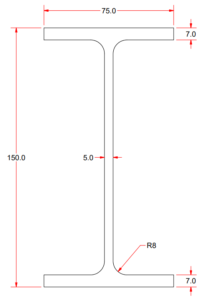 Universal Beam Dimensions - The Engineers Database