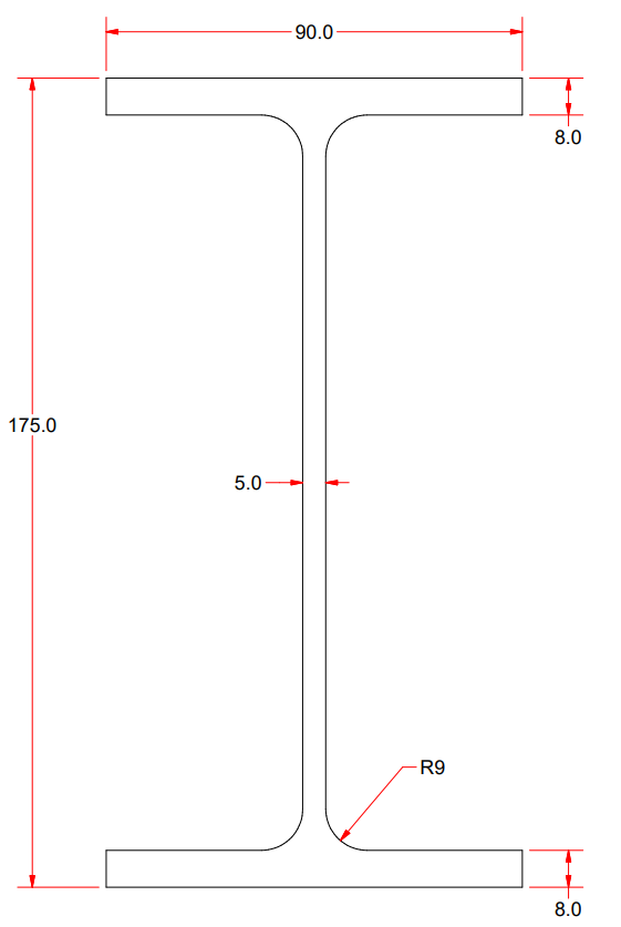 Universal Beam Dimensions - The Engineers Database