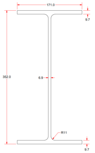 Universal Beam Dimensions – The Engineers Database